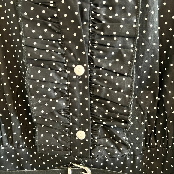Bailey Blue Vintage Inspired Polka Dot Dress - XL (NWT) - Picture 3 of 9
